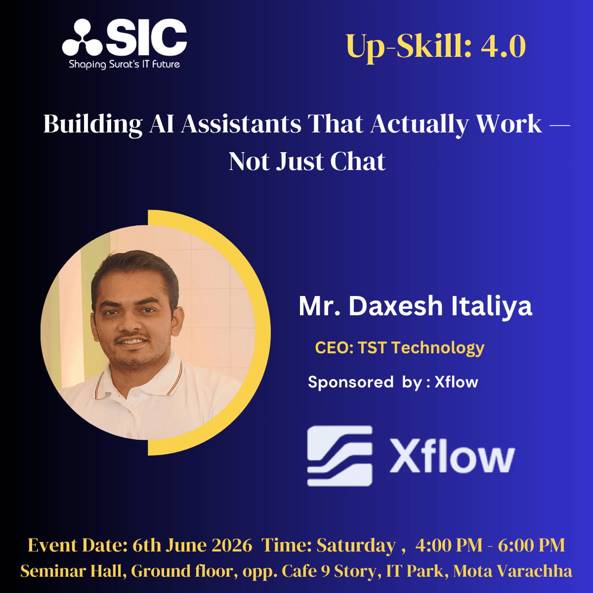 Up-Skill 4.0 — Building AI Assistants That Actually Work, Not Just Chat