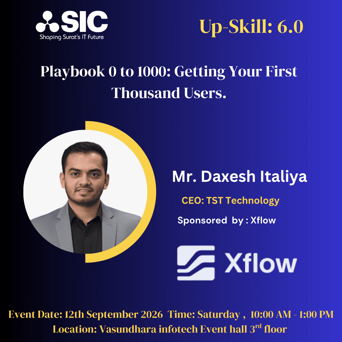 Up-Skill 6.0 — Playbook 0 to 1000: Getting Your First Thousand Users